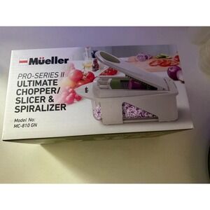 Mueller Pro-Series All-in-One, 9 Blade Ultimate Chopper/Slicer  & Spiralizer
